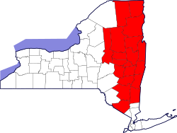 Mapa de Nova York com destaque para Tech Valley.svg