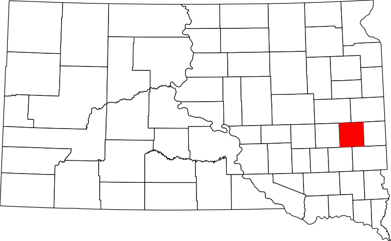 صورة:Map of South Dakota highlighting Lake County.svg