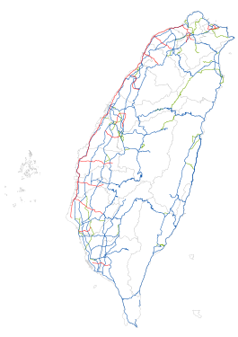 台湾省道路线图