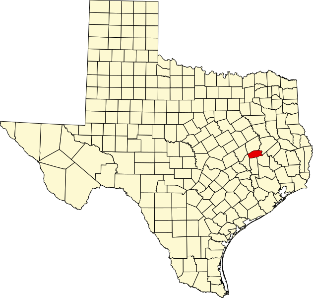 Fichier:Map of Texas highlighting Madison County.svg