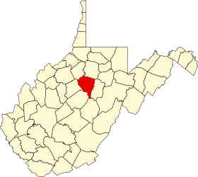 Placering af Lewis County