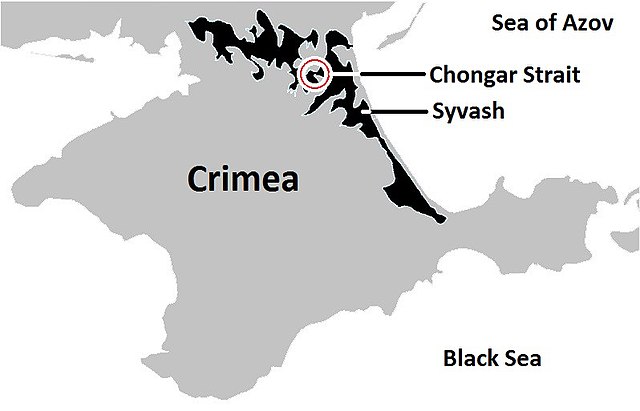 Chongar Strait - Wikipedia