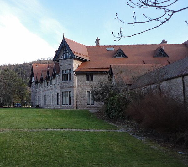 Mar Lodge, as seen from St Ninian's Chapel