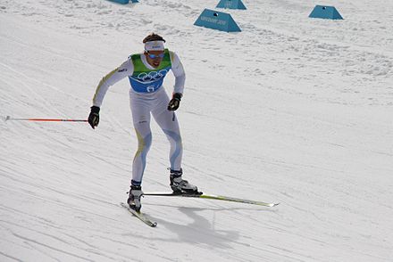 Marcus Hellner aux Jeux olympiques d'hiver de 2010.