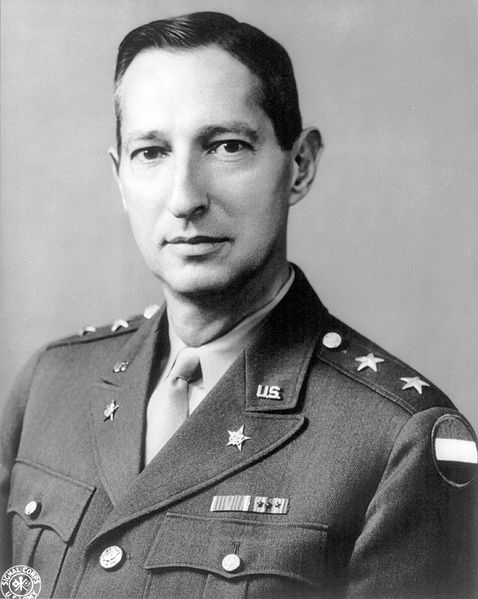 Mark W. Clark, pictured in 1942 as a major general, commanded Fifth Army throughout most of its World War II service.