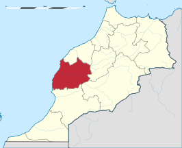 Kaart van Marrakech-Safi