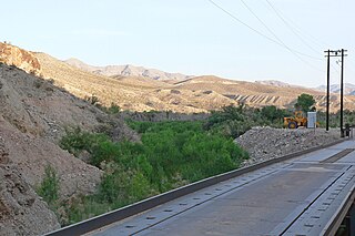 Meadow Valley Wash Southern Nevada stream