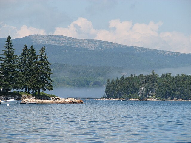 View of the coast