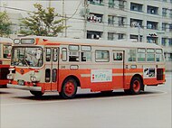 ふそうMR410(1971年式) 249 1985年11月9日廃車 呉羽車体を架装した神奈川中央交通からの譲受車。 本型式は新製車、中古車合わせて延べ51台が在籍した。