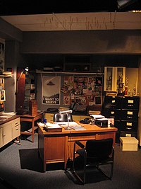 The set for Mulder's office Mulder's office.jpg