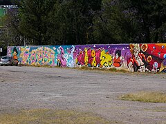 Mural de Dragon Ball Z en una calle de Aguascalientes 07.jpg