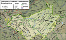 Corresponding physical map with natural regions