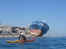 Wreck of MV Gelso M Nave Gelso M naufragata a Siracusa - panoramio.jpg