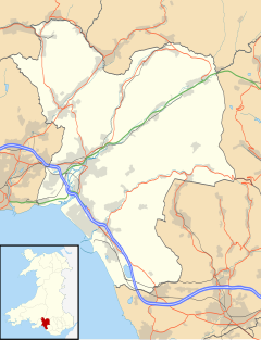 Skewen is located in Neath Port Talbot