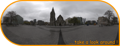 360° Panorama: Christ Church on Cathedral Square