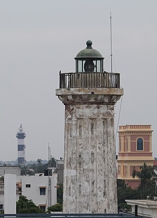 <span class="mw-page-title-main">Pondicherry Lighthouse</span> Lighthouse in India