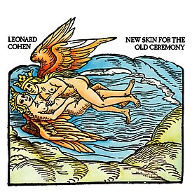 Portada del álbum New Skin for the Old Ceremony de Leonard Cohen (1974)