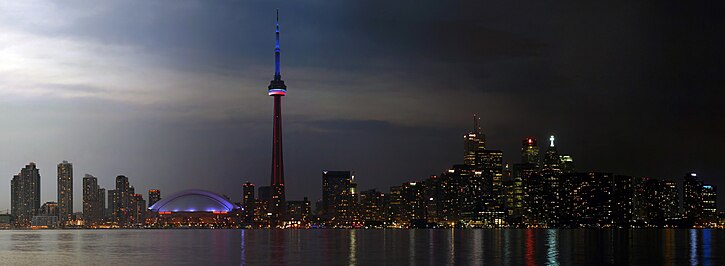 Vue panoramique de Toronto.