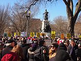 No Muslim Ban march from White House to Capitol Hill