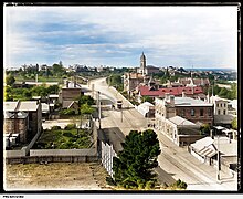 Looking northeast from St Peter's Cathedral, 1902 North Adelaide looking northeast in 1902.jpg