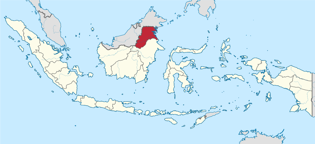 Datei North Kalimantan  in Indonesia svg Wikipedia