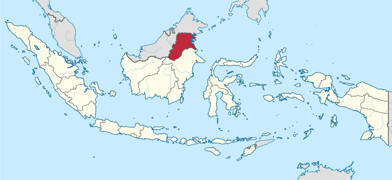 File:North Kalimantan in Indonesia.svg