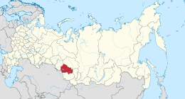 Oblast Novosibirsk - Locație