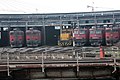 electric locomotives in the Belgrade Main station