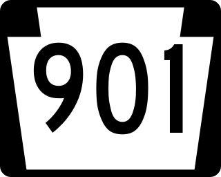 <span class="mw-page-title-main">Pennsylvania Route 901</span> State highway in Pennsylvania, US