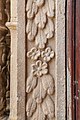 Detail of central portal of Palácio do Saldanha, Salvador, Brazil