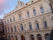 Palazzo dell'Aquila, ossia il Municipio civico, già Palazzo dei principi Interlandi di Bellaprima