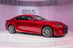 Lexus RC, שנת 2018