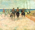 Cavaliers sur la plage, 1902, Essen, Folkwang Museum