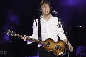 Paul McCartney en 2012.