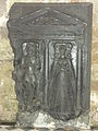 dalle funéraire de Pierre de la Vieuville et sa femme Catherine de la Taste - Église Saint-Julien de Royaucourt et Chailvet, inscrite parmi les monuments historiques