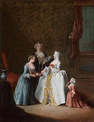 Pietro Longhi - nainen vessassaan - 1947.433 - Chicagon taideinstituutti.jpg