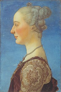 Portrait de femme, musée des Offices, Florence.