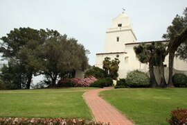 The Serra Museum in Presidio Park marks the original site of the Presidio and Mission