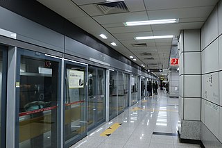 Nodeul station train station in South Korea