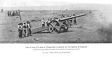 Quick firing 4.7 inch gun in action at Colenso QF 4.7 inch gun Colenso.jpg