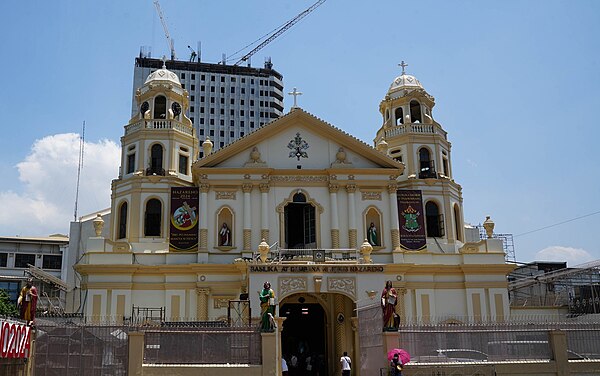 Main façade in May 2024