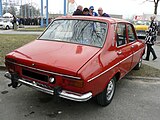 Renault 12 TS (1969-1975) achteraanzicht