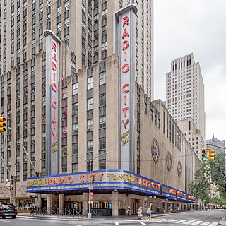 <span class="mw-page-title-main">Radio City Music Hall</span> Entertainment venue in New York City