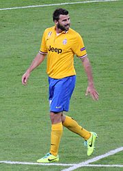 Real Madrid vs Juventus, 24 ottobre 2013, Champions League - Andrea Barzagli (1) .jpg