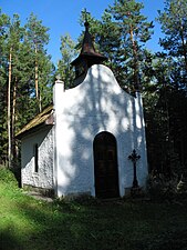 Rejštejn : chapelle dans la forêt.