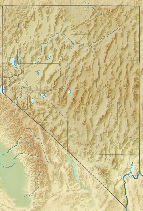 Fallon is located in Nevada