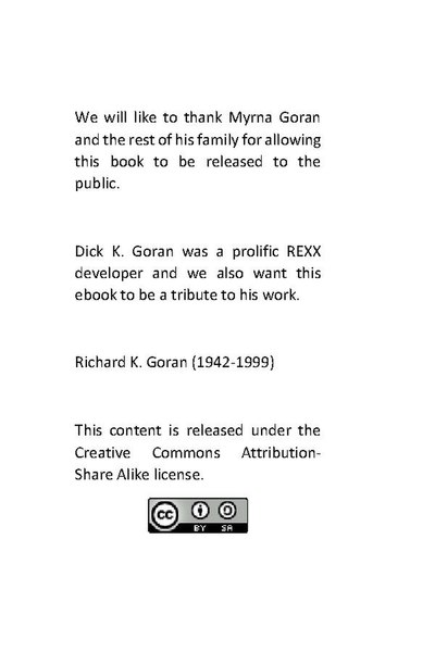 File:Richard K-Goran REXX Reference Summary HandBook 4th.pdf