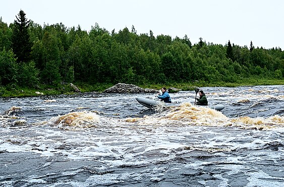 Riding of standing waves