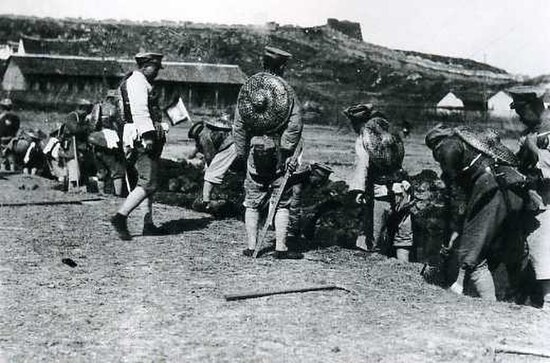 NRA troops preparing to attack Wuchang