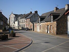 The main road in Ruffigné